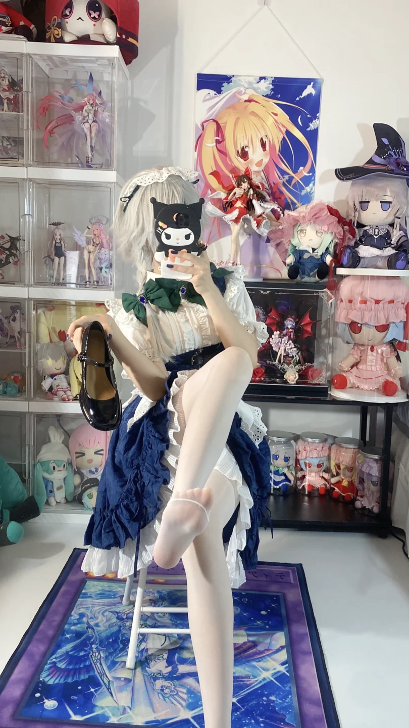 白栎Shirly - No.012 十六夜咲夜 [66P,10V-1.94GB] tg@simisebaisi 【丝足阁】037.webp